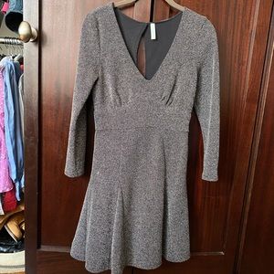 Free People long sleeve winter dress